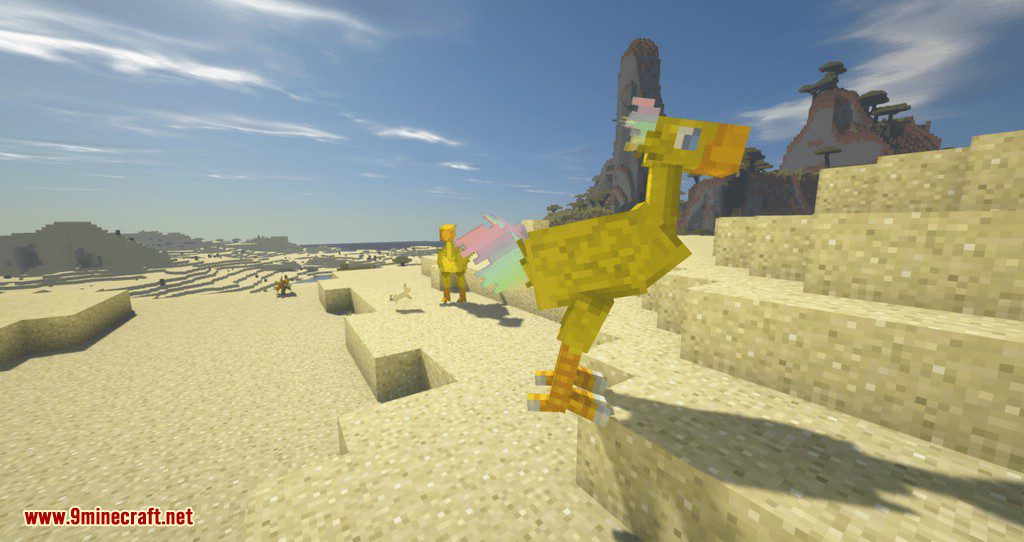 ChocoCraft 3 Mod 1.12.2 (Rideable Chocobos from Final Fantasy) 6