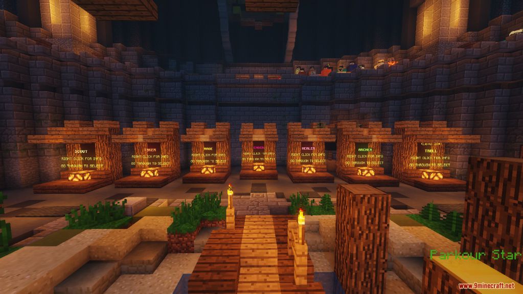 ClassesFight Map 1.13.2 for Minecraft 2