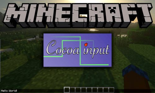 CocoaInput Mod 1.17.1, 1.16.5 (Support IME Input in Minecraft on MacOS) Thumbnail