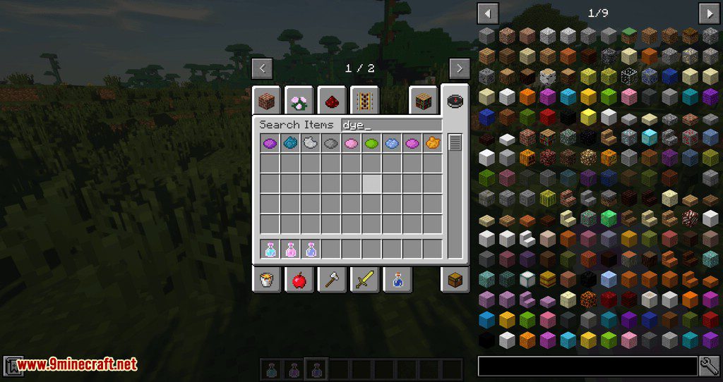 Colorful Potions Mod 1.12.2 (Dye Potions with Different Colors) 5