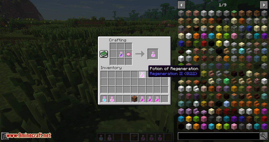 Colorful Potions Mod 1.12.2 (Dye Potions with Different Colors) 9