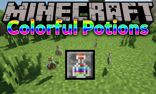 Colorful Potions Mod 1.12.2 (Dye Potions with Different Colors) Thumbnail