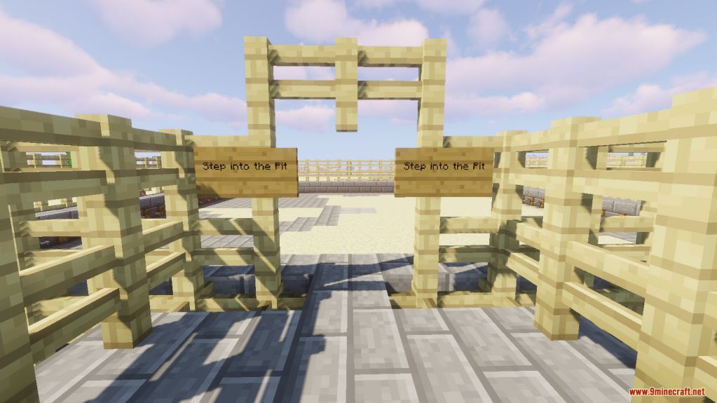 Cops and Robbers Re-classed: Desert Escape Map 1.13.2 for Minecraft 2