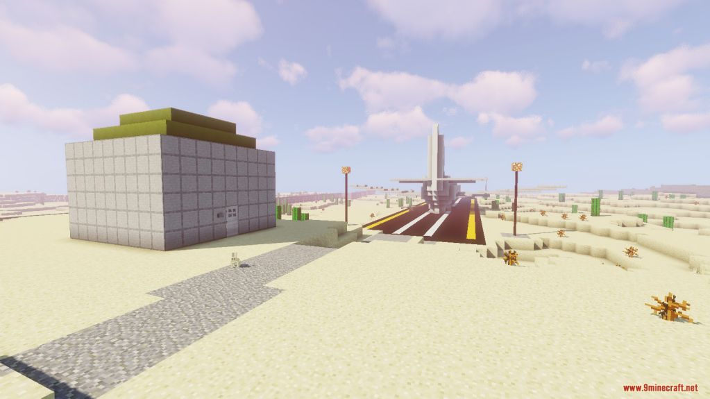 Cops and Robbers Re-classed: Desert Escape Map 1.13.2 for Minecraft 4