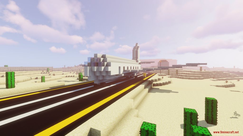 Cops and Robbers Re-classed: Desert Escape Map 1.13.2 for Minecraft 3