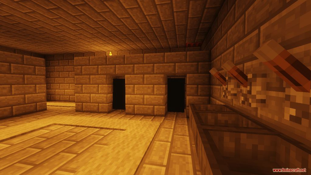 Cops and Robbers Re-classed: Desert Escape Map 1.13.2 for Minecraft 13