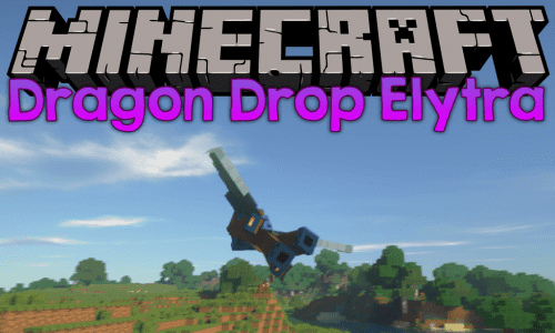 Dragon Drop Elytra Mod (1.20.2, 1.19.4) – Ender Dragon’s Elytra Thumbnail
