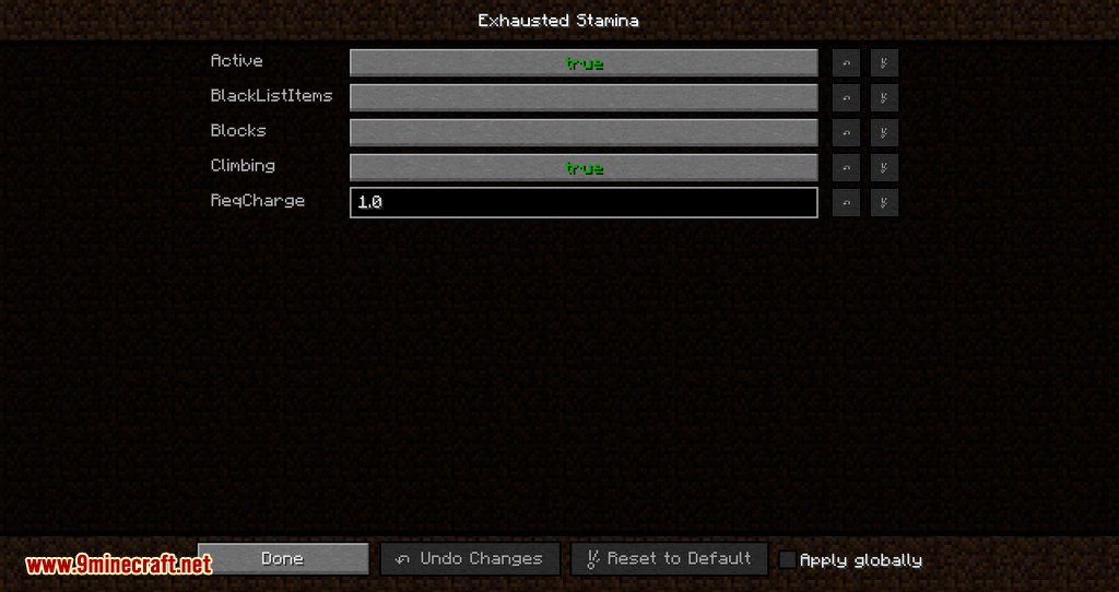 Exhausted Stamina Mod (1.19.3, 1.18.2) - Only Swing Your Sword If Fully Charged 10