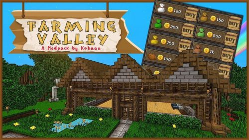 Farming Valley Modpack (1.10.2) – Stardew Valley in Minecraft Thumbnail