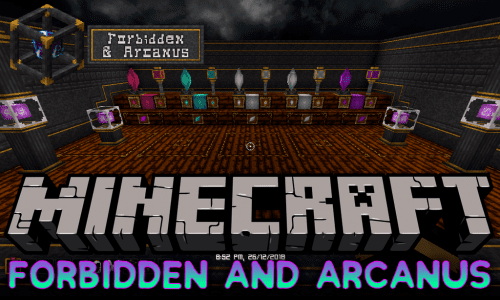 Forbidden and Arcanus Mod (1.21, 1.20.1) – Magic Themed Stuffs Thumbnail