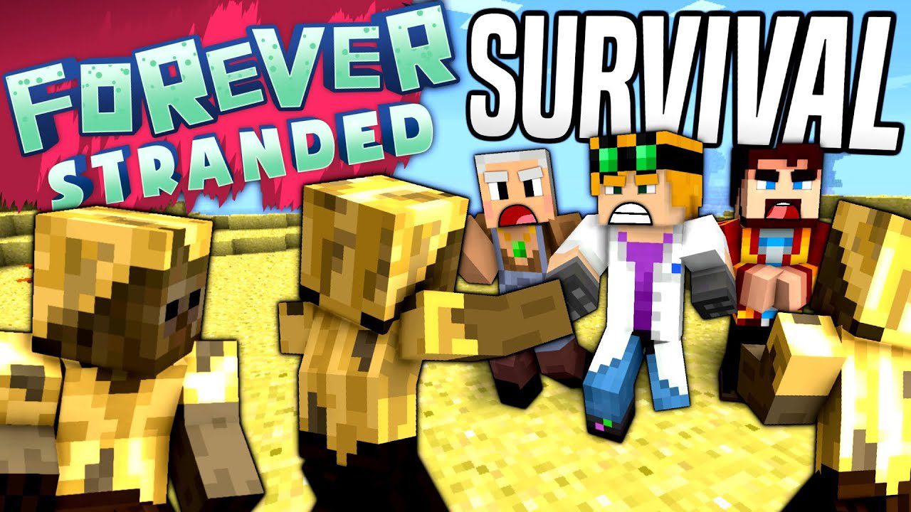 Forever Stranded Modpack (1.10.2) - Can You Survive & Rebuild? 1