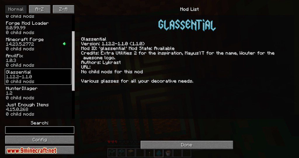 Glassential Mod (1.20.4, 1.19.4) - Various of Cool Glasses 17