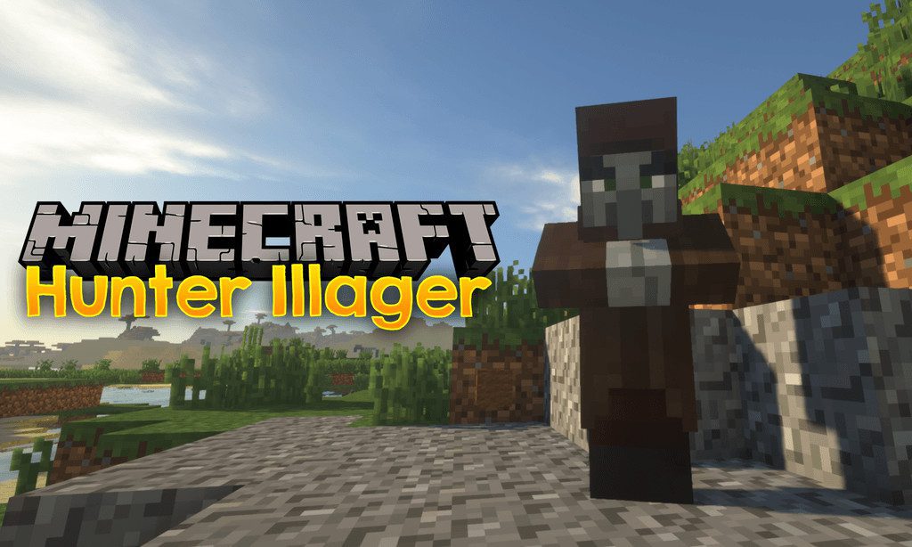 Hunter Illager Mod (1.19.4, 1.18.2) - Evil Hunter-Illager 1