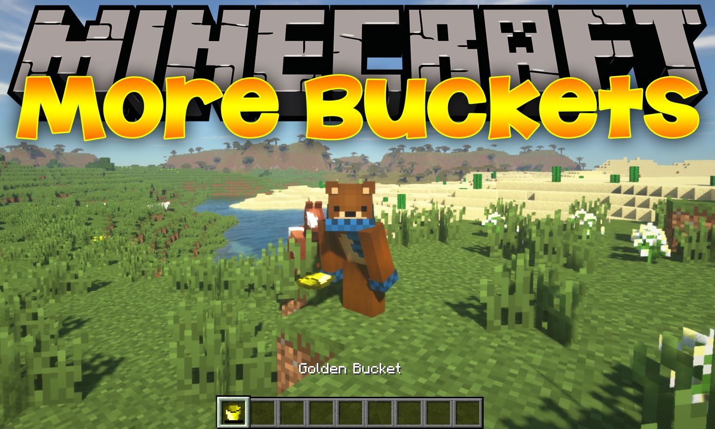 More Buckets Mod (1.20.1, 1.19.4) - Adding Bunch of Useful Buckets 1