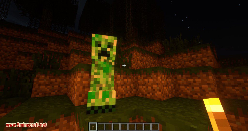 Organic Creepers Mod 1.12.2 (Creepers Plants Spread Spores By Exploding) 7