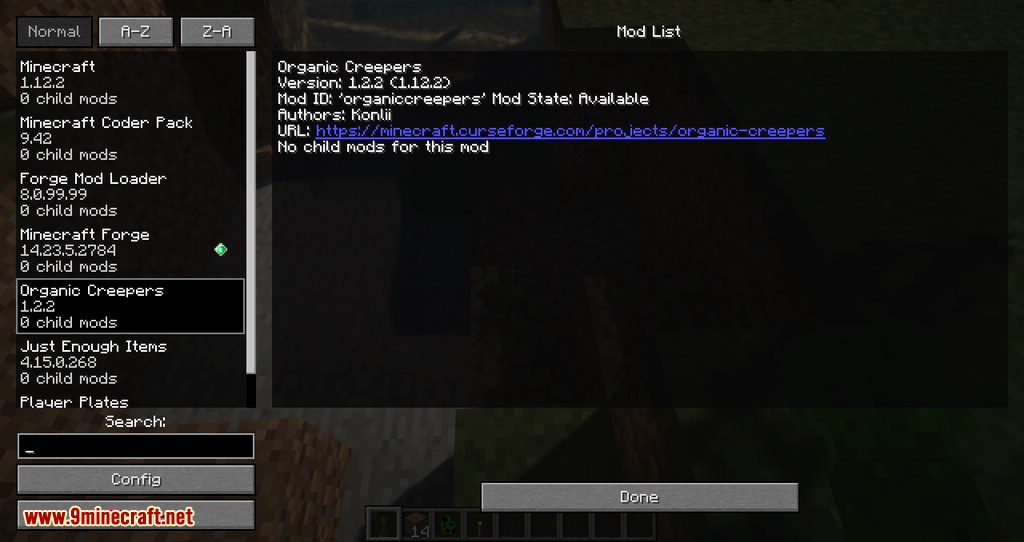 Organic Creepers Mod 1.12.2 (Creepers Plants Spread Spores By Exploding) 13