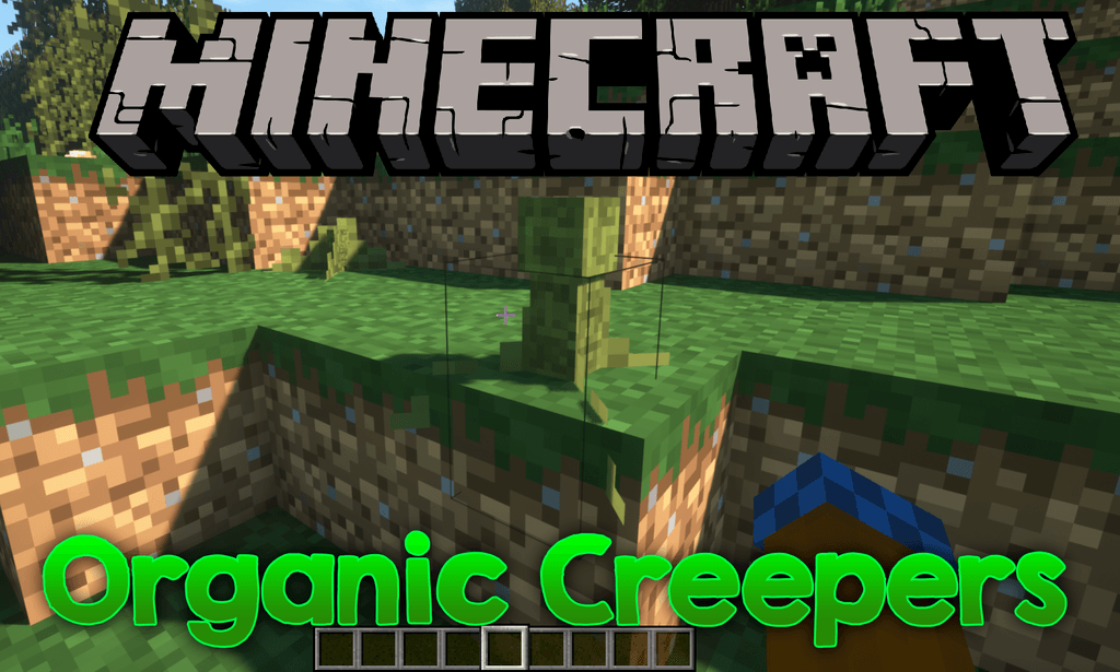 Organic Creepers Mod 1.12.2 (Creepers Plants Spread Spores By Exploding) 1