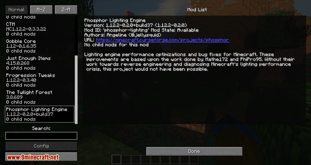 Phosphor Mod (1.19.3, 1.18.2) - The Performance Improvements are Awesome 3