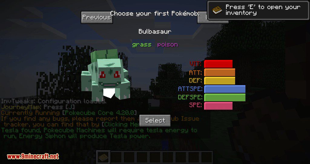 Pokemon Adventure Modpack (1.10.2) - Will You Catch Them All? 2