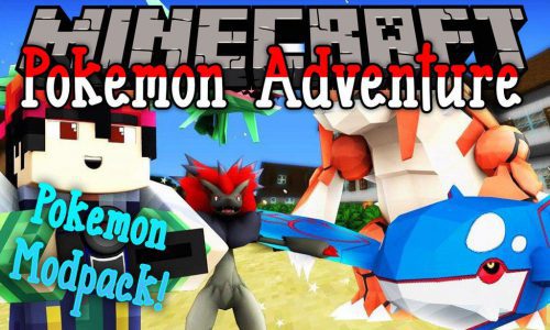 Pokemon Adventure Modpack (1.10.2) – Will You Catch Them All? Thumbnail