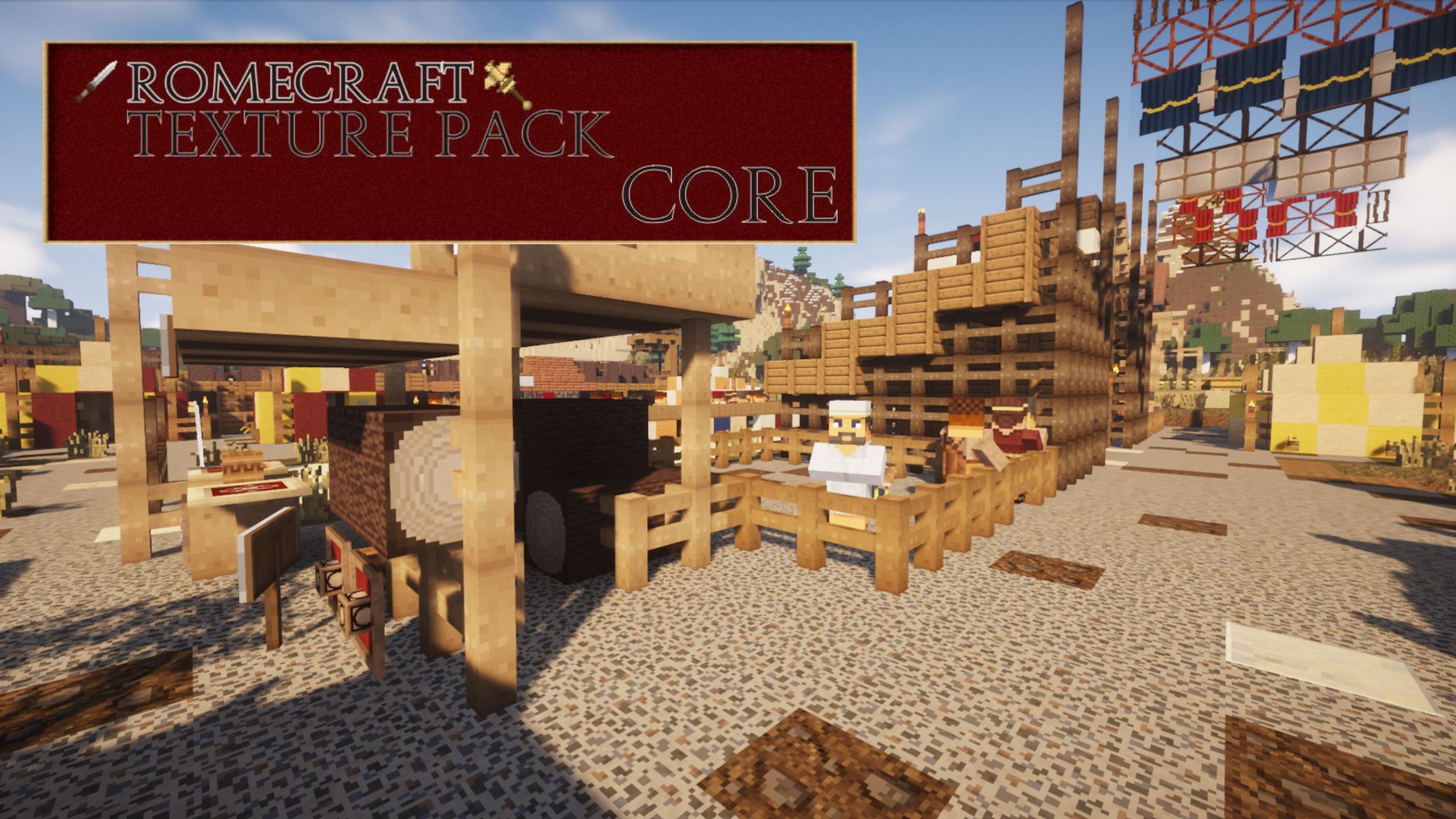 RomeCraft Iberia Resource Pack 1.13.2, 1.12.2 1