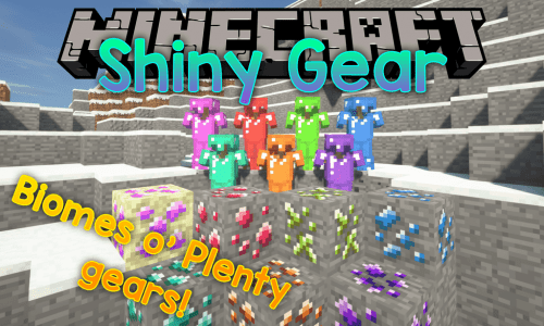 Shiny Gear Mod 1.12.2 (More Love for Gems!) Thumbnail