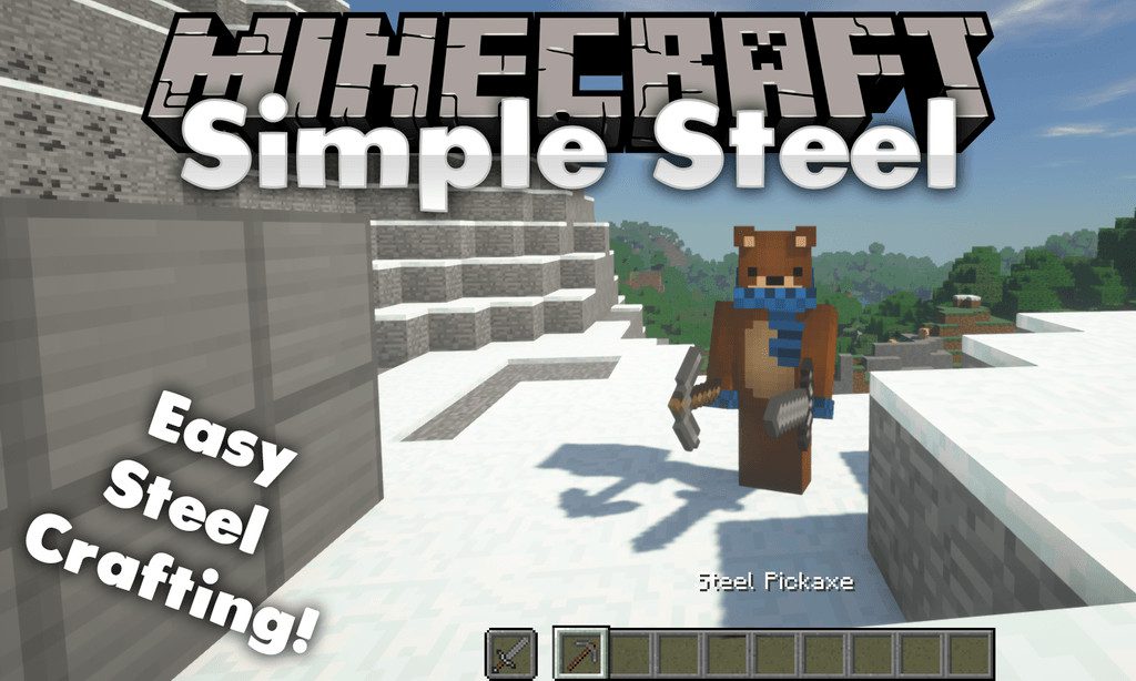 Simple Steel Mod (1.16.5, 1.12.2) - Easy Steel Crafting! 1