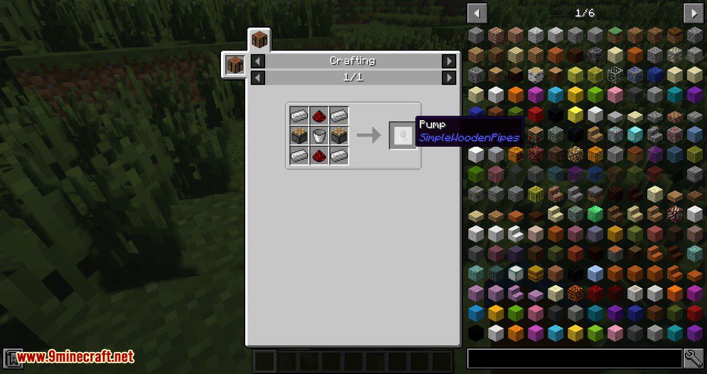 Simple Wooden Pipes Mod 1.16.5, 1.12.2 (Simple Way of Transporting Liquids) 4