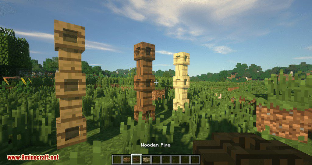 Simple Wooden Pipes Mod 1.16.5, 1.12.2 (Simple Way of Transporting Liquids) 5