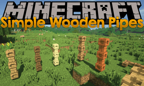 Simple Wooden Pipes Mod 1.16.5, 1.12.2 (Simple Way of Transporting Liquids) Thumbnail