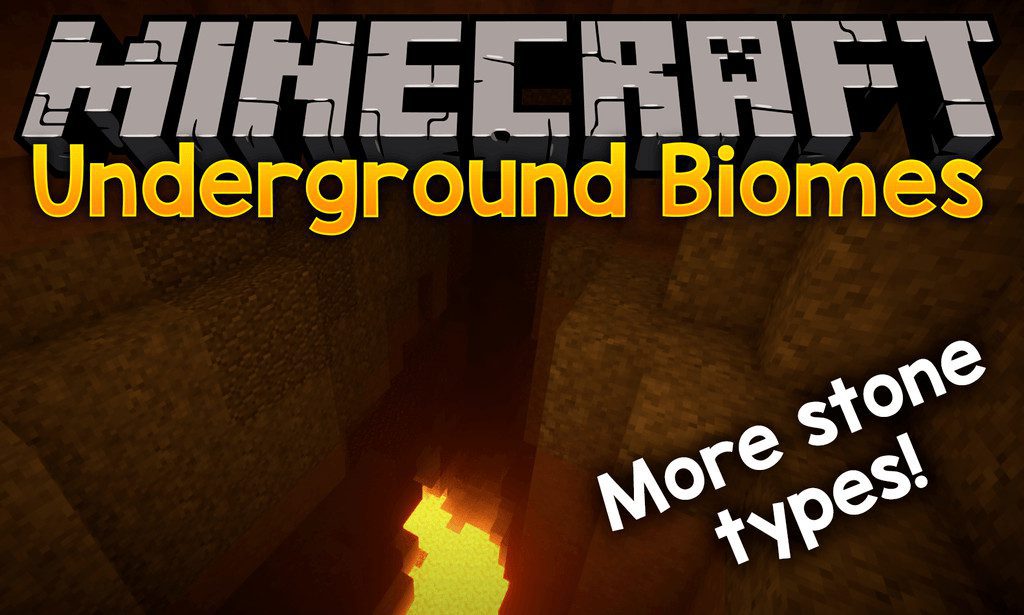 Underground Biomes Mod (1.14.4, 1.12.2) - Adding 24 Different Types of Stone 1