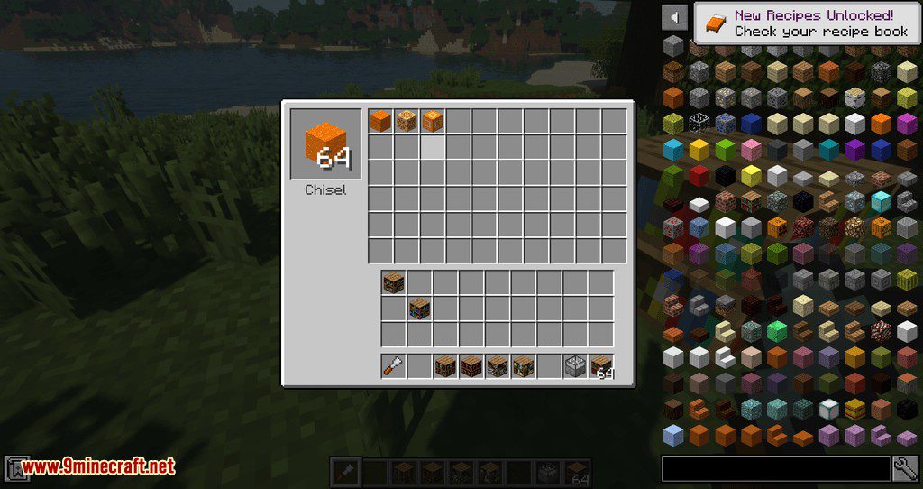 Unlimited Chisel Works Mod 1.12.2, 1.11.2 for Minecraft 6