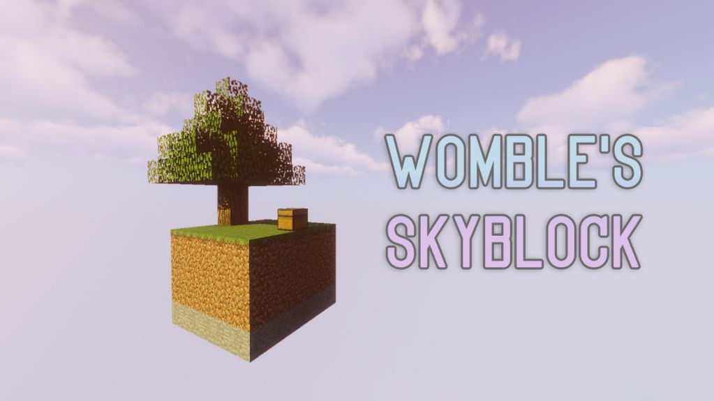 Womble's SkyBlock Map 1.13.2 for Minecraft 1