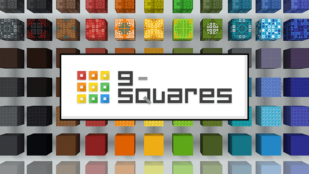 9-Squares Resource Pack 1.14.4, 1.13.2 - Texture Pack 1