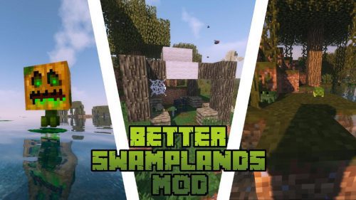 Traitor’s Better Swamplands Mod (1.15.2, 1.12.2) – Alligators, Cursed Pumpkin Thumbnail