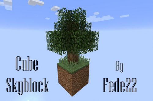 Cube SkyBlock Map 1.12.2, 1.12 Thumbnail