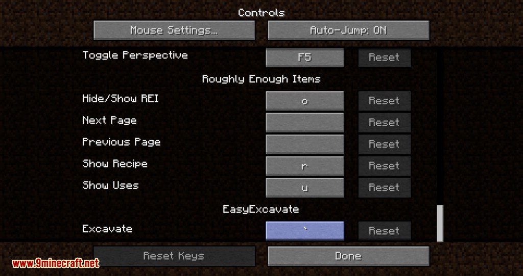 EasyExcavate Mod 1.14.3, 1.14.2 (VeinMiner + OreExcavator) 14