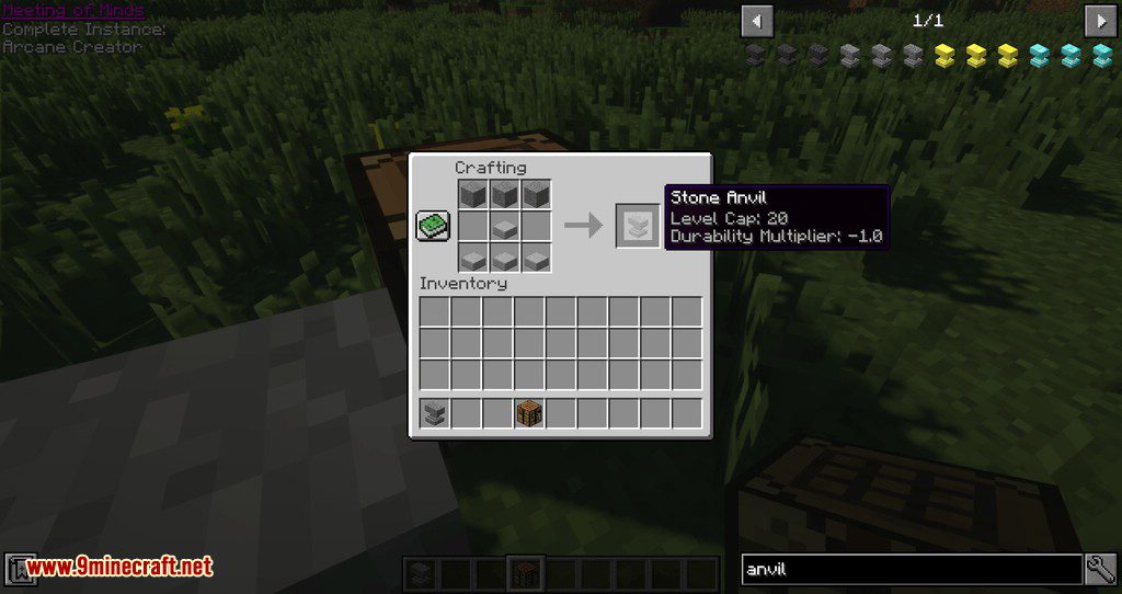 Extra Anvils Mod (1.16.5, 1.15.2) - Anvil that Increase Level Cap 5