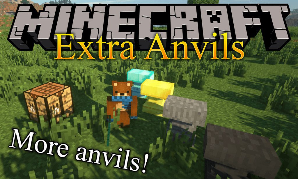 Extra Anvils Mod (1.16.5, 1.15.2) - Anvil that Increase Level Cap 1