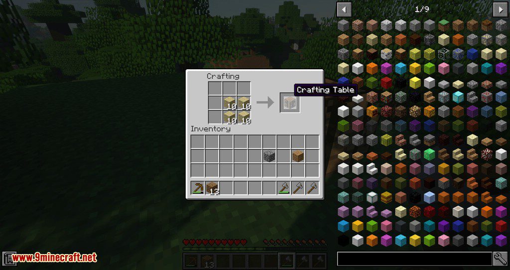 Fast Workbench Mod (1.20.4, 1.19.2) - Caching Recipes in the Crafting Table 10