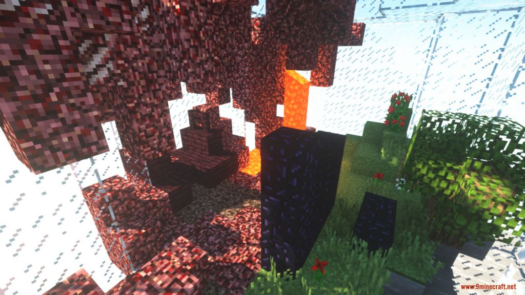 Glass Bottle Skyblock Survival Map 1.13.2 for Minecraft 9