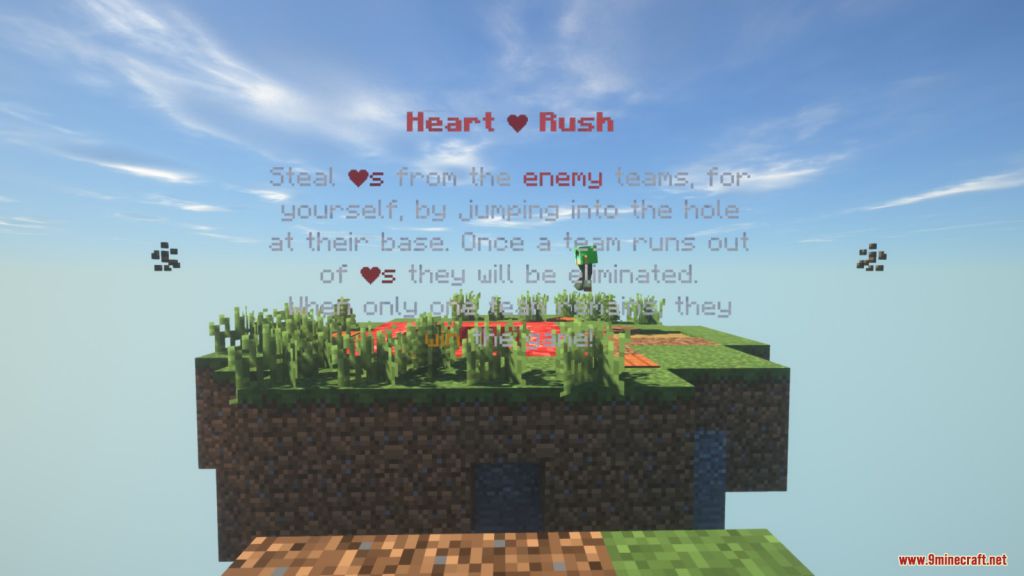 Heart Rush Map 1.13.2 for Minecraft 7