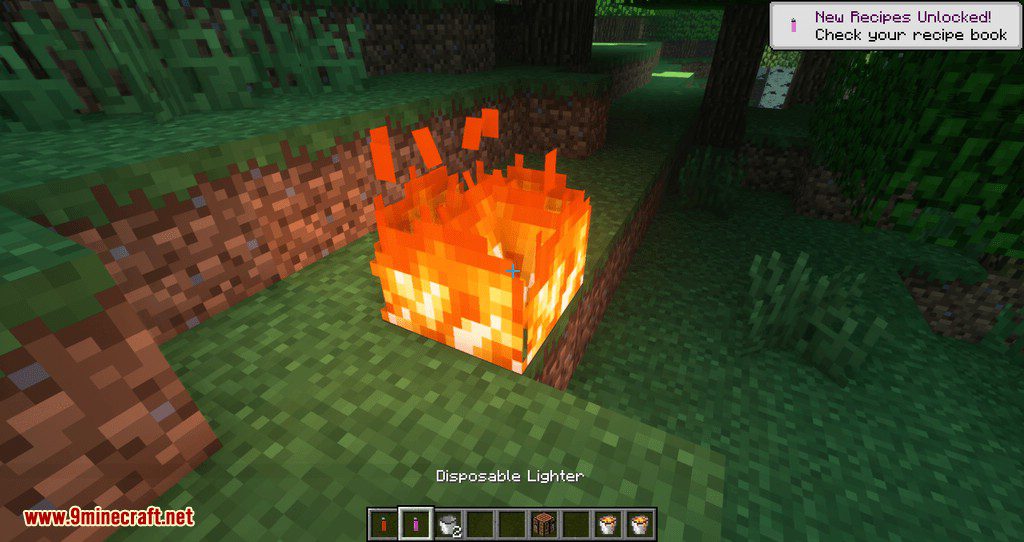 Lighter Mod 1.12.2 (Adds Zippo Style Lighters) 5