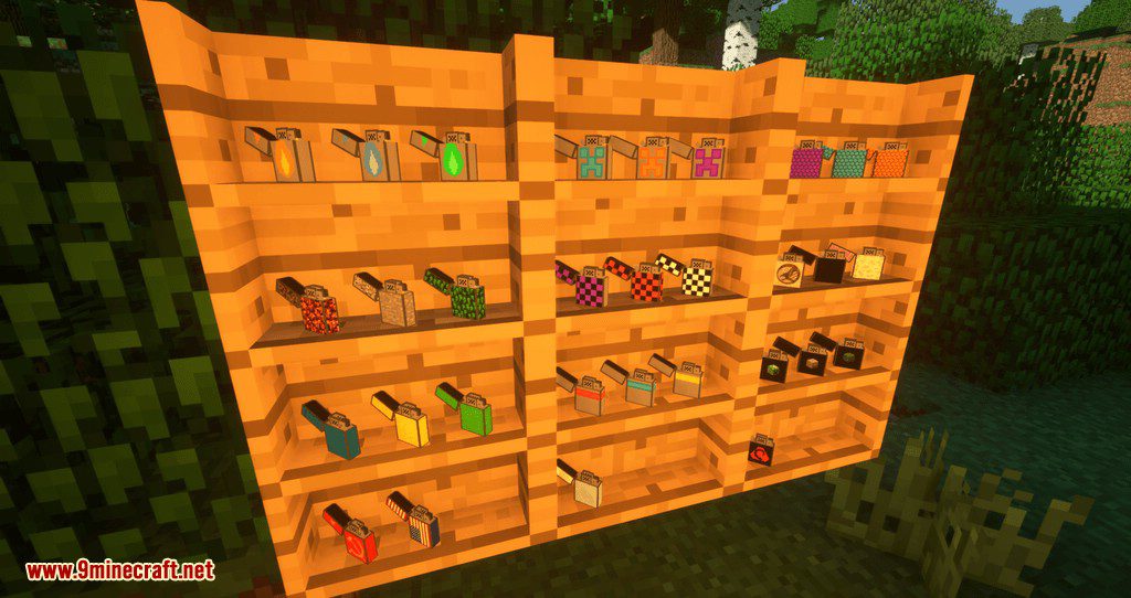 Lighter Mod 1.12.2 (Adds Zippo Style Lighters) 12