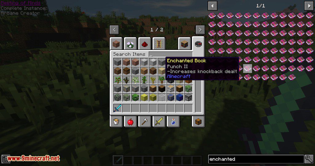 Named Enchantments Mod 1.12.2 (Gives Descriptions to Enchanted Items) 6