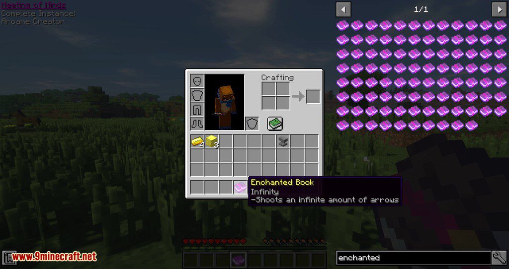 Named Enchantments Mod 1.12.2 (Gives Descriptions to Enchanted Items) 8