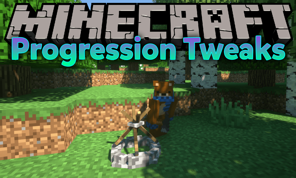 Progression Tweaks Mod 1.12.2 (Early Game Items and Fun) 1