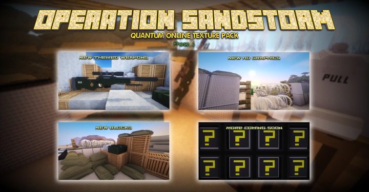 Quantum Online Resource Pack (1.14.4, 1.13.2) - Texture Pack 1