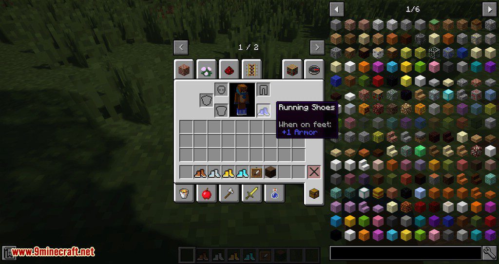 Running Shoes Mod (1.16.5, 1.12.2) - Adds Lots of Running Shoes 4