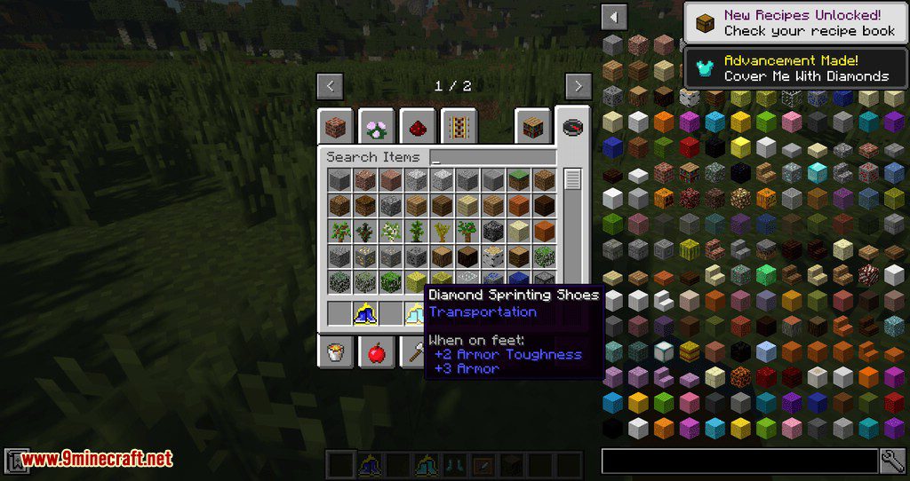 Running Shoes Mod (1.16.5, 1.12.2) - Adds Lots of Running Shoes 8